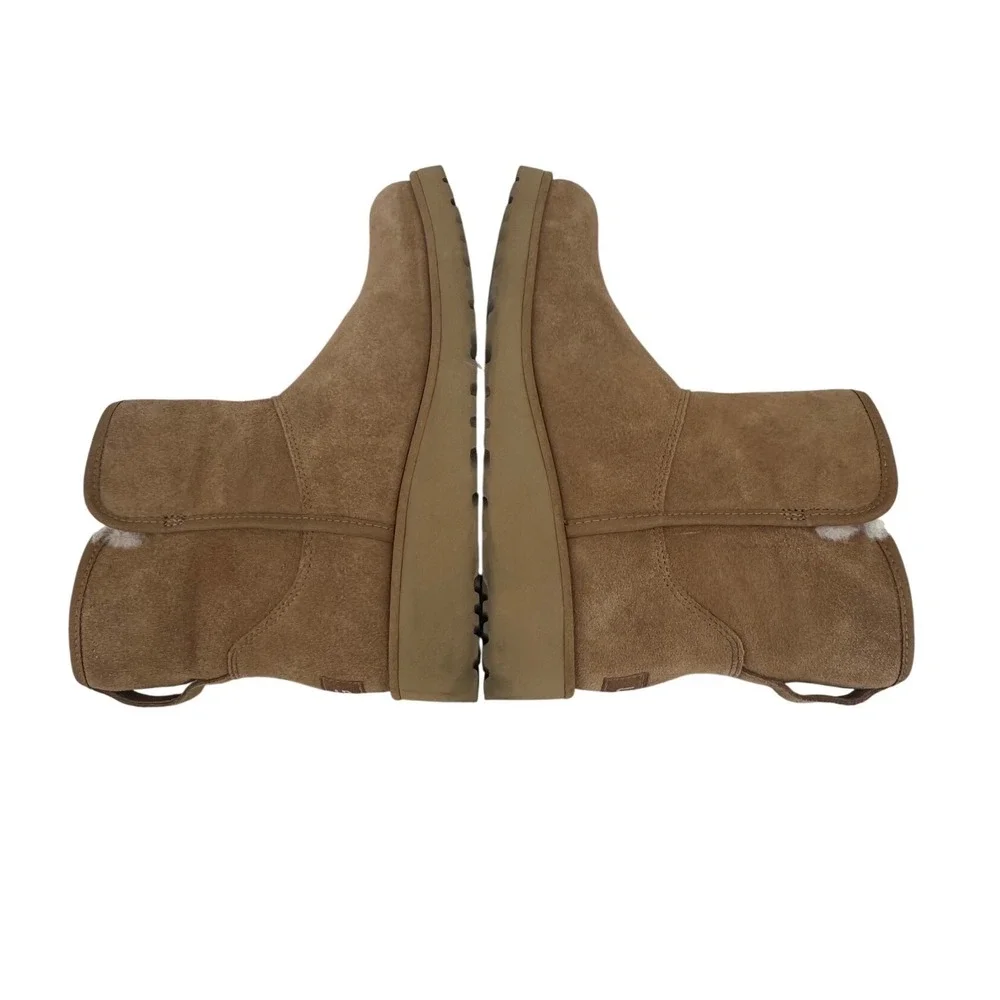 UGG Classic Femme Mini Wedge Boots Chestnut Suede 1125910 Brown Womens 6‎